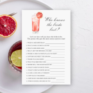 Baby shower cocktail pour la mariée - La mariée la