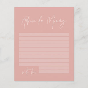 Baby shower conseil pour maman moderne girly rose