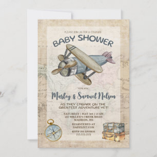 Baby shower Couples Invitation Plus Grande Aventur