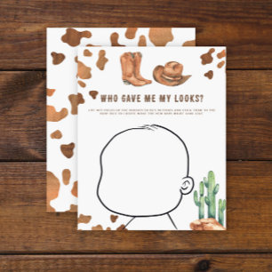 Baby Shower Cowboy - Bébé à venir