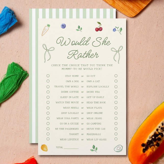 Baby shower Cultivé Localement Voudrait-Elle Plutô (Créateur téléchargé)