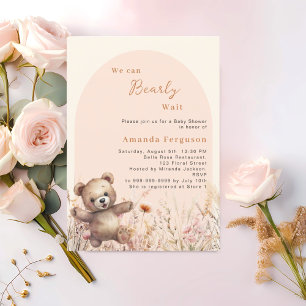 Baby shower d'arche fleur sauvage d'attente rapide