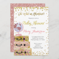 Baby shower d'aventure Invitation Parties scintill