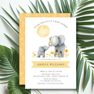 Baby shower d'aventure Safari Invitation