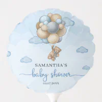 Ballon Ourson Baby Shower Fille 61 cm