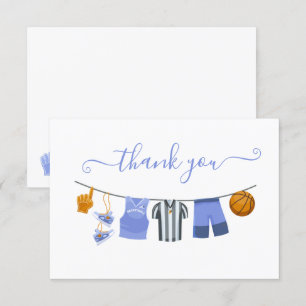 Baby shower de basket-ball Cloline Merci Remarque