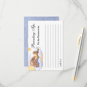 Baby shower de carte de réponse