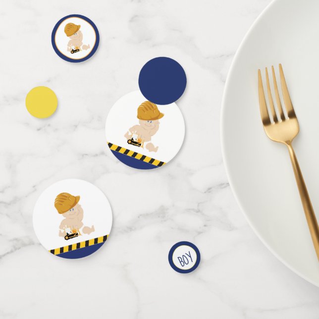 Baby shower de construction Décorations Confetti (Groupe)