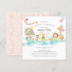 Baby shower de défilé doux Invitation