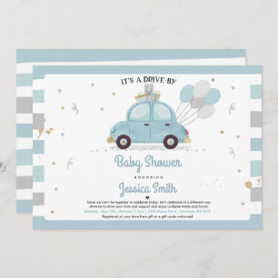 Baby shower de garçon Invitation Baby shower