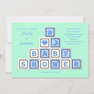 Baby shower de lit pour couples Invitation pour un
