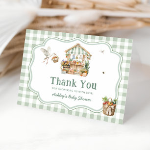 Baby shower de Merci de  cultivé localement