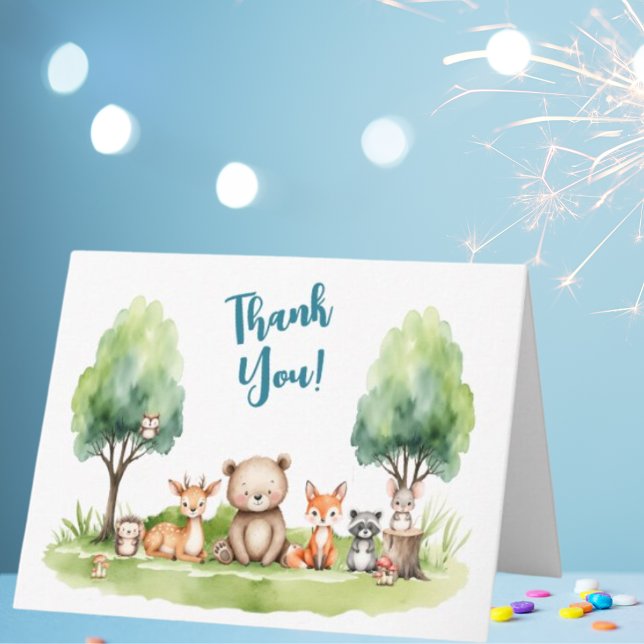 Baby shower de Merci des animaux des bois (Créateur téléchargé)
