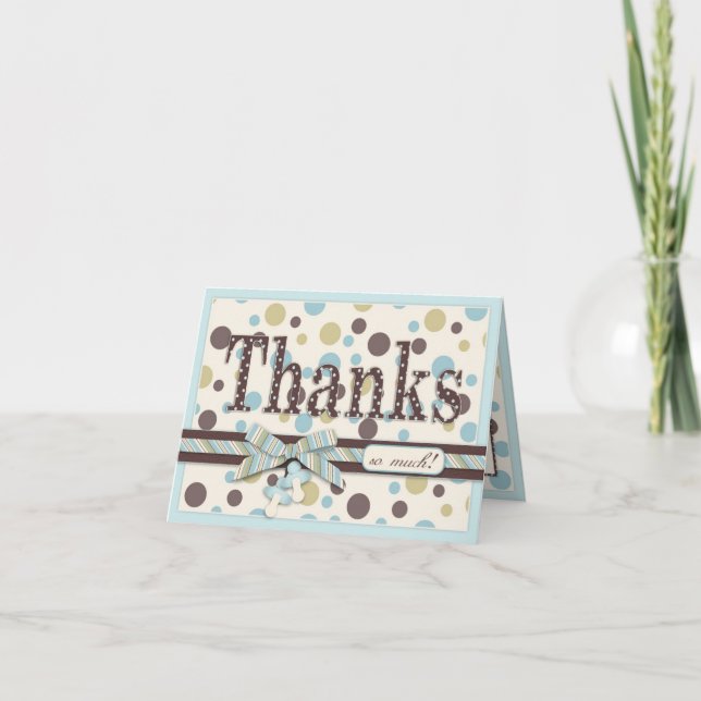 Baby shower de Merci Pois bleu et de  (Devant)