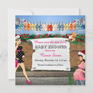Baby shower de Noël