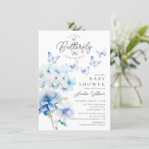 Baby shower de papillons Whimsical Invitation