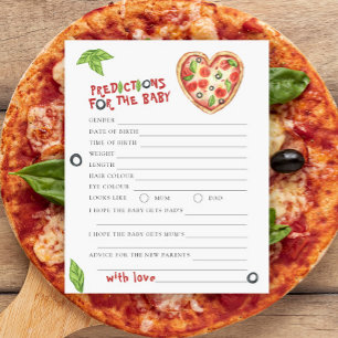 Baby shower de pizza - prédictions et conseils pou