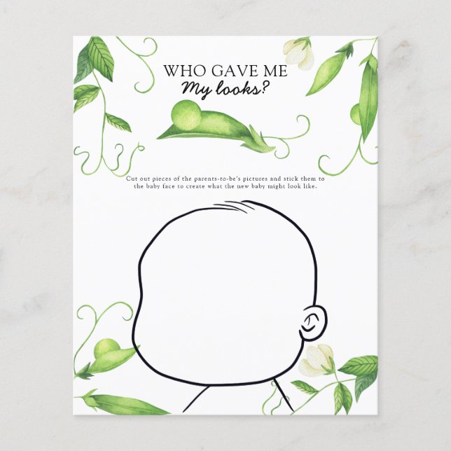 Baby shower de pois - Qui m'a donné mon look (Devant)