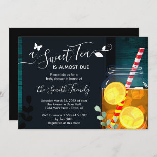 Baby shower de thé doux Invitation