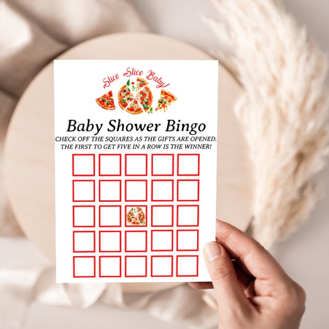 Baby shower de tranche de pizza italienne moderne (Créateur téléchargé)