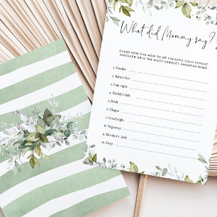 Baby shower De Verdure Qu'A Dit Maman ?
