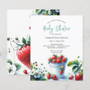Baby shower d'été de l'aquarelle budgétaire