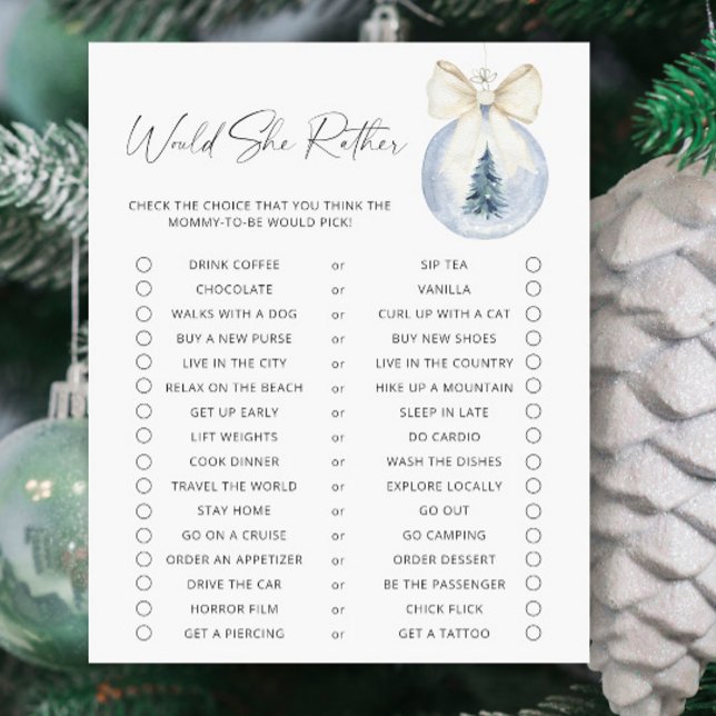 Baby shower D'Hiver - Elle Préférerait Jouer (Créateur téléchargé)