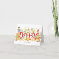 Baby shower du marché agricole Merci Note