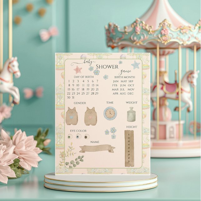 Baby shower du parc d'attractions Fairytale Vintag (Créateur téléchargé)