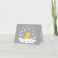 Baby shower en caoutchouc doux Merci