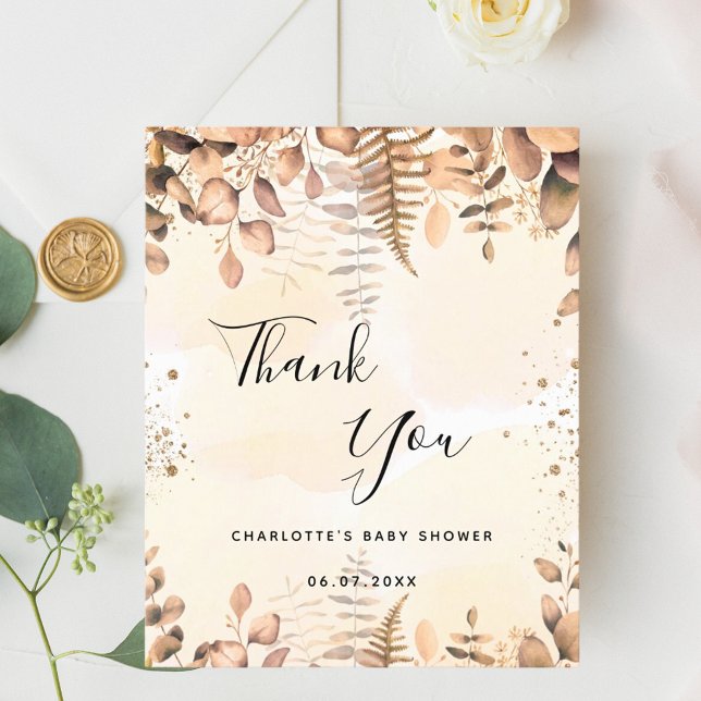 Baby shower eucalyptus parties scintillant budget  (Créateur téléchargé)