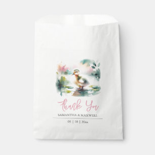 Baby shower Favoriser Sacs Aquarelle Canard