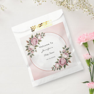 Baby shower Fleurs Jardin Favoriser Sacs