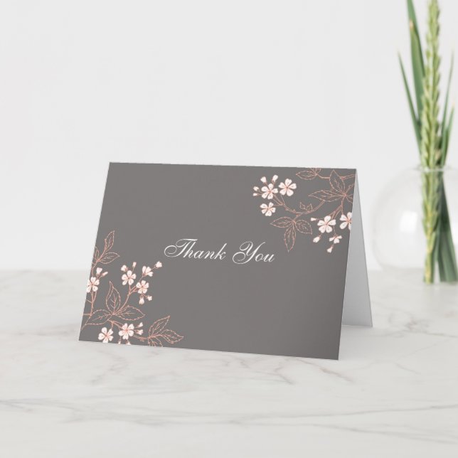 Baby shower Floral Gris de Corail Auberges Merci (Devant)
