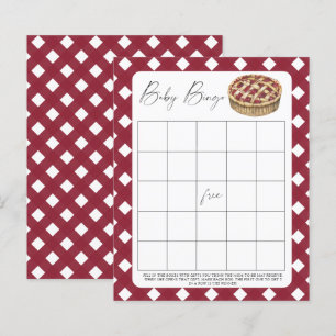 Baby shower gâteau - Jeu de Bingo bébé