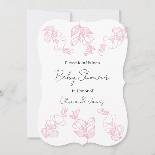 Baby Shower Invitation (Devant)