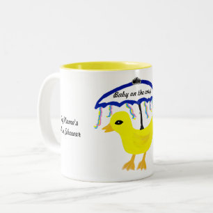 Baby shower jaune Ducky Favoriser Mug