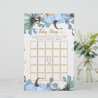 Baby shower jeu de bingo