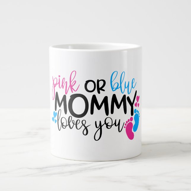 Baby shower Jumbo Gig Mug (Devant)