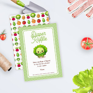 Baby Shower Little Sprout Tirage de couche-culotte