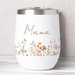 Baby shower Mama Fleur sauvage en terre cuite<br><div class="desc">Célébrez la maman à être avec notre Mama Fleur sauvage Terracotta Baby shower Vin Thermal Tumbler. Doté d'un charmant design fleur sauvage dans des tons chauds de terre cuite, ce tumbler est à la fois élégant et fonctionnel. Fabriqué à partir de matériaux isolants de première qualité, il garde les boissons...</div>