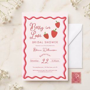 Baby Shower Mariage Baie de Fraise en Amour