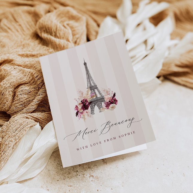 Baby shower Merci Beaucoup Paris (Créateur téléchargé)