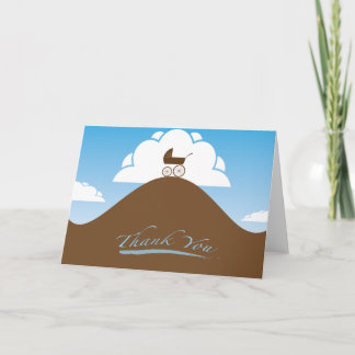 Baby shower merci bleu
