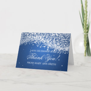 baby shower Merci Sparkling Vague Bleu