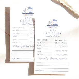 Baby shower nautique Prédictions et conseils