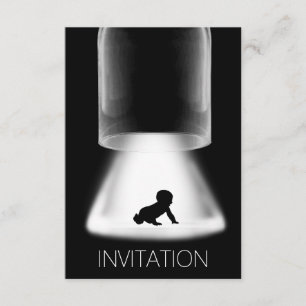 Baby shower Nouveau bébé Vip moderne Invitation