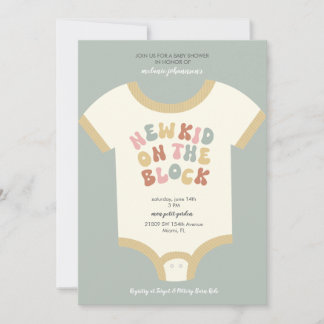 Baby Shower Nouveau Gamin du Bloc
