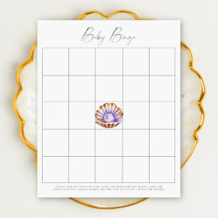 Baby shower Perle - Jeu de Bingo bébé