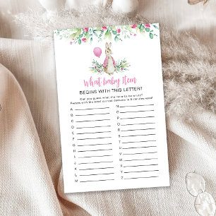 Baby shower Peter Rabbit Jeu